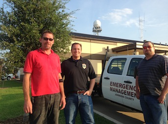 Radar Installed at Johnson County